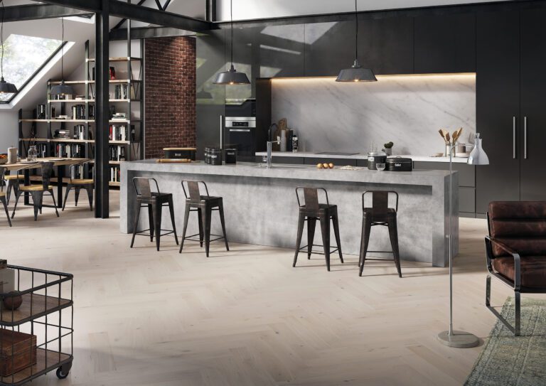 Floorco Design centre – Herringbone for wall and kichen